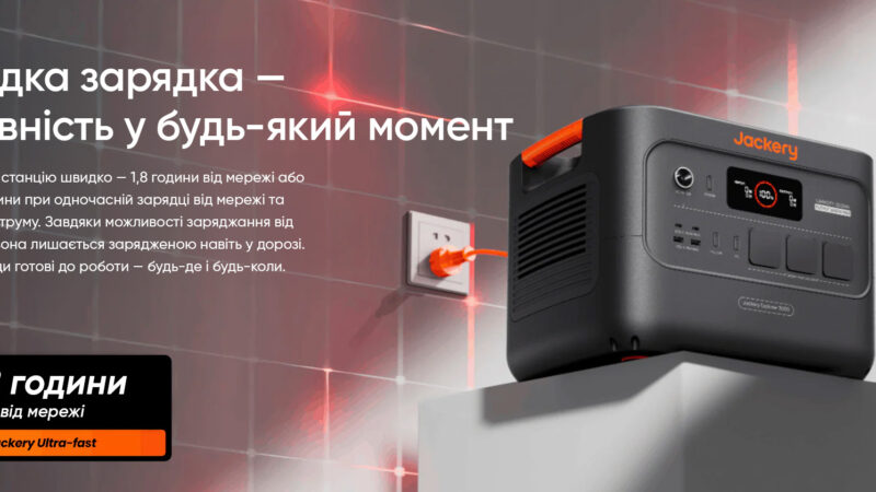 Сонячні генератори Jackery: автономна енергія для дому, бізнесу та подорожей