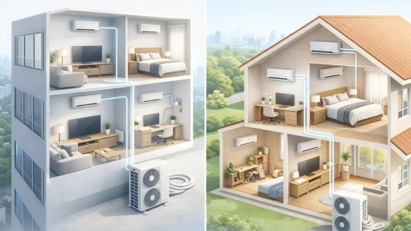 Мульти-сплит системы: преимущества, недостатки и ошибки при монтаже